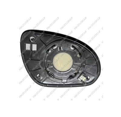 Cristal+soporte Izquierdo-Asferico-Cromado