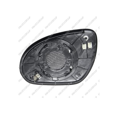 Cristal + Soporte Dch Convexo Calefactado Cromado  I30 07>