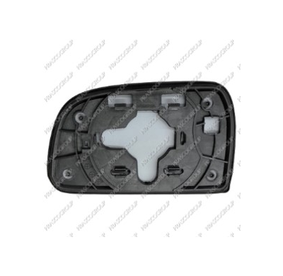 Hyundai Tucson 04> -*Cristal + Soporte Dch. Convexo Cromado