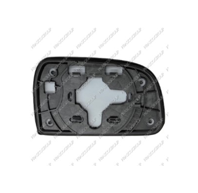 Hyundai Tucson 04> -*Cristal + Soporte Izq. Convexo Cromado