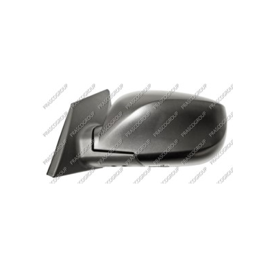 Retrovisor Izquierdo-Electrico-Negro-Termico-Convexo/Cromado