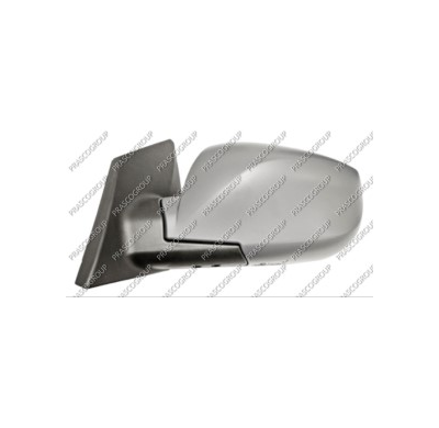 Retrovisor Izquierdo-Electrico-Imprimado-Abatible Electricamente-Convexo/Cromado-8h5p