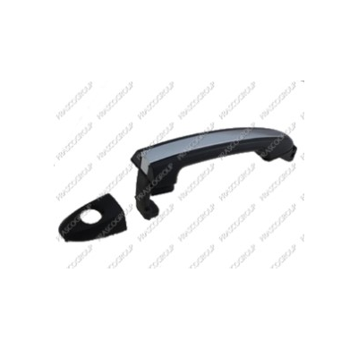 Maneta Exterior Delantera Izquierda-Con Imprimacion Y Inserto Cromado-Sin Llave Hyundai Santa Fe 2006->