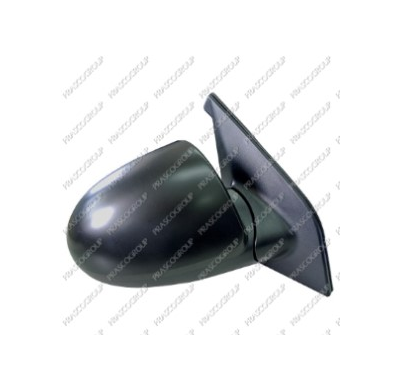 Espejo Derecho Electrico-Negro-Termico-Convexo/Cromado Kia Picanto 2007->