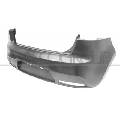 PARAGOLPES TRASERO COMPLETO-NEGRO