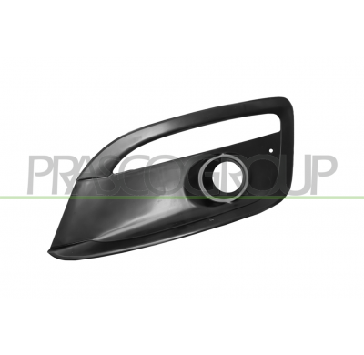 REJILLA IZQUIERDA PARAGOLPES DELANTERO-NEGRA-CON AGUJEROS ANTINIEBLA