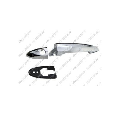 Maneta Exterior Delantera Izquierda Cromada-Sin Llave Lancia Y 2006->