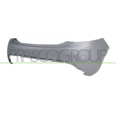 PARAGOLPES TRASERO-IMPRIMADO CON AGUJEROS SENSORES+SOPORTES