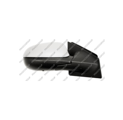 Retrovisor Izquierdo-Electrico-Imprimado-Convexo-Con Sonda