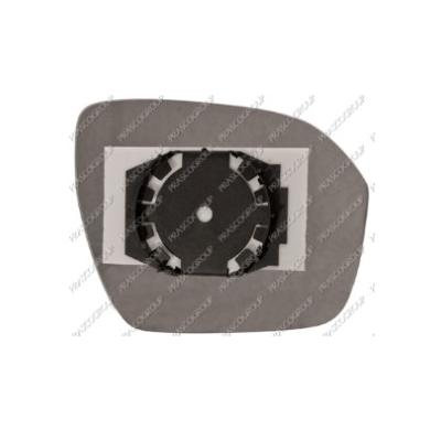 Cristal + Soporte Izq Convexo Cromado Evoque 11>15