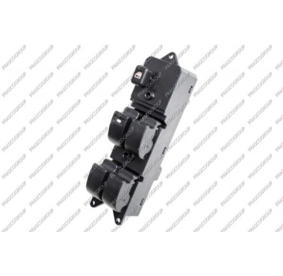 Interruptor Elevalunas Negro-4 Interruptores-Elevalunas Puerta Delantera Izquierda-14 Pines