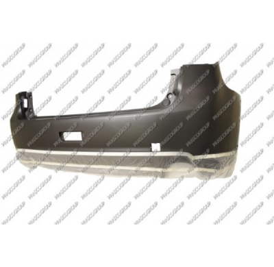 Paragolpes Trasero-Parcialmente Imprimado-Con Agujeros Pasorueda