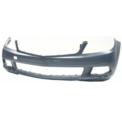 Mercedes C W204 07-*Paragolpes Del Para Pintar Sin Agujeros Lavafaros Y Sin Sensores