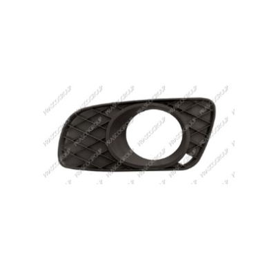 Rejilla Izquierda Paragolpes Delantero-Negra-Con Agujeros Antiniebla Smart Four Two 2007->