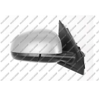 Retrovisor Derecho-Manual-Imprimado-Con Sonda-Convexo/Cromado-2 Pines