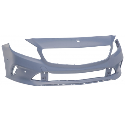 Mercedes a W176 2015.07-*Paragolpes Delantero Para Pintar(Con Agujeros Para Moldura Inferior + 4 Agujeros Sensor)