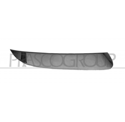 MOLDURA IZQUIERDA NEGRO/BRILLANTE PARAGOLPES TRASERO MOD. AMG