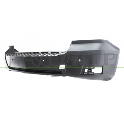 PARAGOLPES TRASERO-IMPRIMADO-CON AGUJEROS SENSORES APARCAMIENTO+SOPORTES