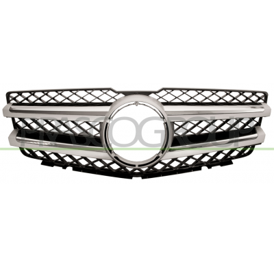 REJILLA-NEGRA CON MOLDURA CROMADA