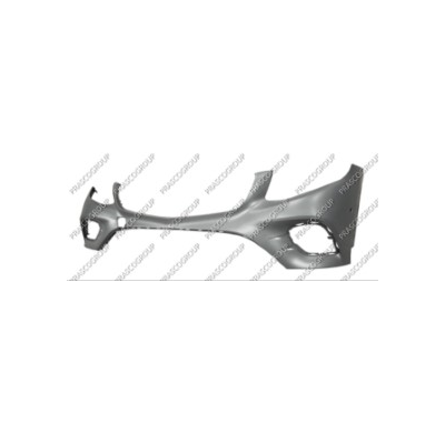 Paragolpes Delantero-Imprimado-Con Agujeros Sensores Aparcamiento Asistente De Aparcamiento+soportes Mod. Amg