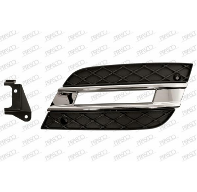 Rejilla Izquierda Paragolpes Delantero Con Agujero Para Luces De Circulacion Diurna Led