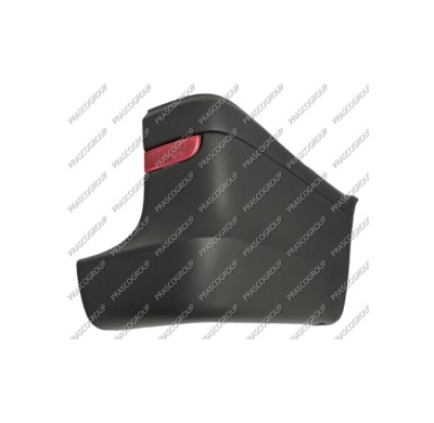 Punta Derecha Paragolpes Trasero-Gris Claro Granulada-Con Catadioptrico Mercedes Vito 2010->