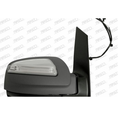 Retrovisor Derecho Electrico-Termico-Imprimado-Abatible Electricamente-Con Piloto-Asferico 8 Pines