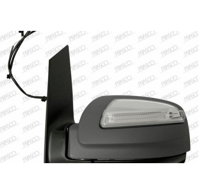 Espejo Izquierdo Electrico-Termico-Imprimado-Abatible-Con Piloto-Asferico 8 Pines