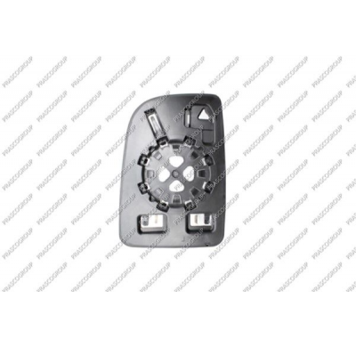 Cristal+soporte Superior Derecho-Termico-Convexo/Cromado