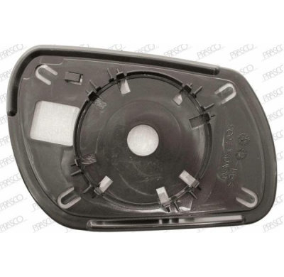 Cristal + Soporte Dch Convexo Cromado