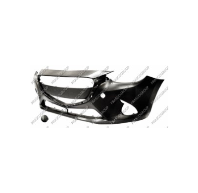 Paragolpes Delantero Negro Mazda 2 2015->