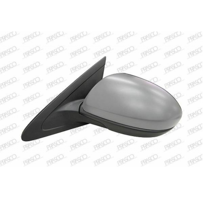 Retrovisor Izq Electrico Para Pintar Abatible Electricamente Convexo /Cromado