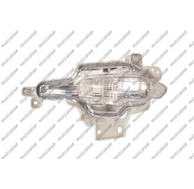 Piloto Derecho Blanco Paragolpes Delantero