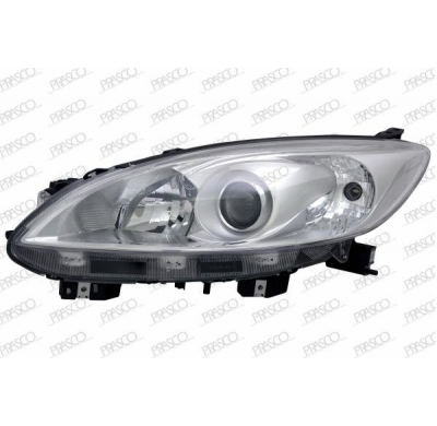 Optica Izquierda H11+hb3 Electrica-Con Motor