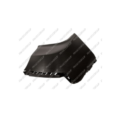 Punta Derecha Paragolpes Trasero-Negra-Lisa a Imprimar