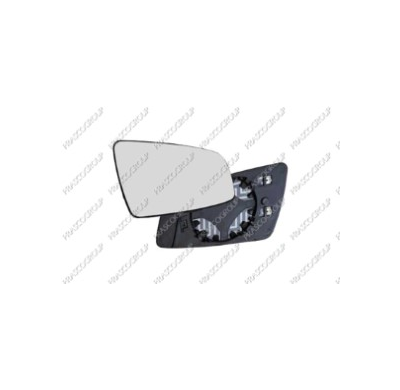 Cristal + Soporte Izq Asferico Cromado Zafira B 05>