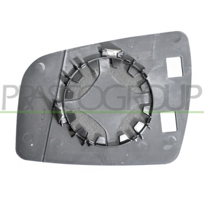 CRISTAL+SOPORTE DERECHO-CONVEXO-CROMADO