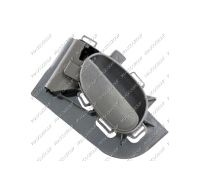 Manecilla Interior Delantera/Trasera Izquierda-Negra Peugeot 206 1998->