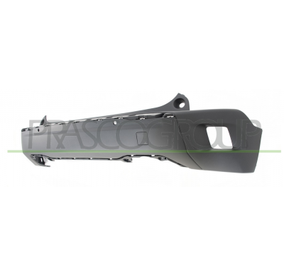 PARAGOLPES TRASERO INFERIOR NEGRO/GRANULADO CON AGUJEROS SENSOR APARCAMIENTO + SOPORTES