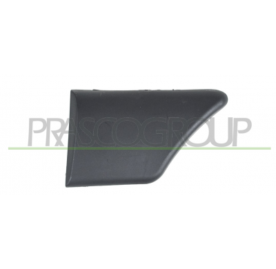 MOLDURA ALETA DELANTERA IZQUIERDA-CON CLIPS-NEGRA