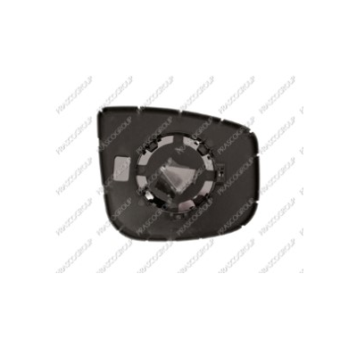 Cristal+soporte Izquierdo-Convexo/Cromado Peugeot Partner 2012->