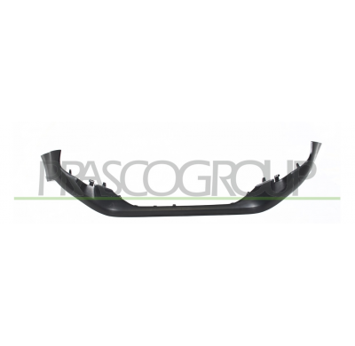 PARAGOLPES DELANTERO SUPERIOR-NEGRO-LISO A IMPRIMAR