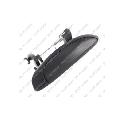 Maneta Exterior Delantera/Trasera Derecha-Negra/Lisa Dacia Logan 2004->