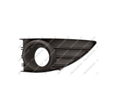 Rejilla Izquierda Paragolpes-Negra-Con Agujeros Antiniebla Renault Fluence 2010->