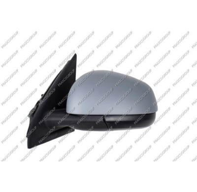 Retrovisor Izquierdo-Manual-Imprimado-Asferico/Cromado