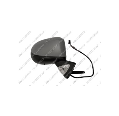 Espejo Derecho Electrico-Termico-Imprimado-Con Sonda-Con Piloto-Convexo/Cromado Renault Grand Modus 2008->
