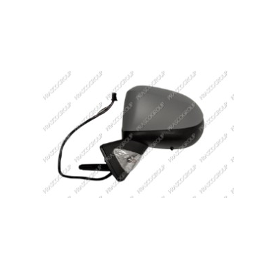 Espejo Izquierdo-Electrico-Termico-Imprimado-Con Piloto-Abatible Electricamente -Asferico/Cromado Renault Grand Modus 2008->