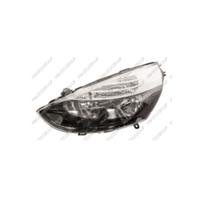 Renault Clio 13-*Faro  Izq Con Regulacion Electrica Con Motor Interior Negro H7/H1 Renault Clio 2013->