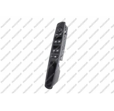 Panel De Botones Negro-4 Interruptor Elevalunas Puerta Delantera Izquierda-13 Pines