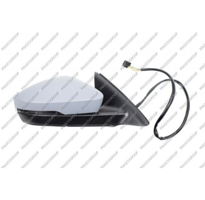 Retrovisor Dch Electrico Termico Imprimado Abatible Electricamente - Con Sensor - Piloto-Con Memorias - Con Luz Cortesia-Convexo